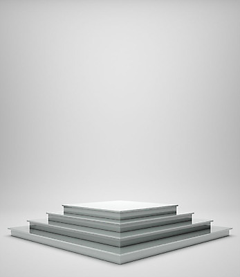 PSD 편집이미지 사람없음 그래픽 3D소스 3D 무대 입체 디지털합성 오브젝트 흰배경 계단식 단상 포디움 편집소스 편집3D 백그라운드 흰색 파일형식