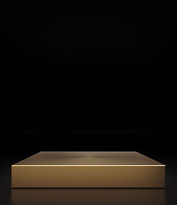 PSD 편집이미지 검은배경 사람없음 그래픽 3D소스 3D 어둠 무대 황금 입체 디지털합성 오브젝트 단상 포디움 편집소스 편집3D 백그라운드 검은색 파일형식