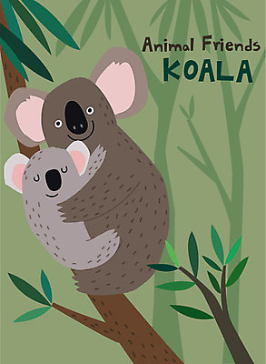 나무 동물 동물캐릭터 두마리 일러스트 안기 나뭇잎 함께함 매달리기 가족애 미소 사람없음 초록색 친구 귀여움 포근함 아기코알라 국내일러스트 일러캐릭터 AI파일 식물 캐릭터 새끼 컬러 컨셉 잎 2 관계 모션 표정 사랑 감각 코알라 파일형식 벡터