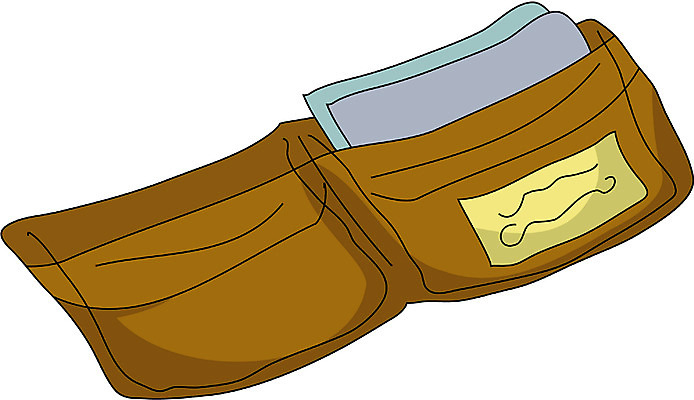 EPS 클립아트 잡화 일러스트 사람없음 지갑 오브젝트 돈지갑 국내일러스트 파일형식 벡터