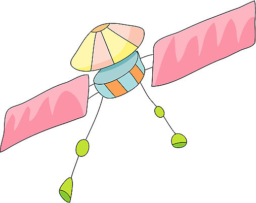 EPS 클립아트 시설물 현대건축 건축 일러스트 사람없음 우주 인공위성 국내일러스트 건축물 통신 파일형식 벡터