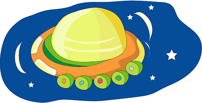 EPS 클립아트 일러스트 사람없음 우주 우주선 UFO 비행체 국내일러스트 미확인물체 파일형식 벡터