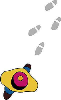 EPS 클립아트 사계절 계절 남자 겨울 일러스트 자연 한명 사람 풍경 20대 성인 하이앵글 눈 발자국 남자만 남자한명만 성인남자만 청년만 청년남자만 청년남자한명만 성인한명만 성인남자한명만 성인만 국내일러스트 자연요소 1 뷰포인트 자국 날씨 청년 생태계 파일형식 벡터