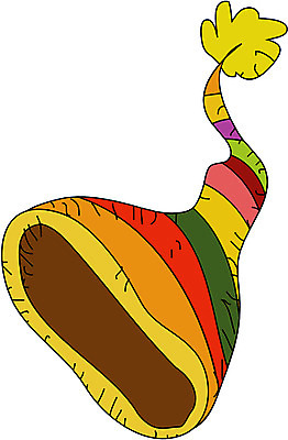 EPS 클립아트 모자 잡화 옷 일러스트 털모자 사람없음 겨울옷 방한용 국내일러스트 모자_잡화 겨울 파일형식 벡터