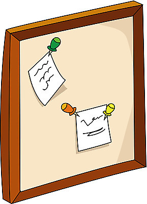 EPS 클립아트 종이 일러스트 비즈니스 알림판 사람없음 사무용품 메모지 오브젝트 메모판 정리용품 국내일러스트 문구용품 파일형식 벡터