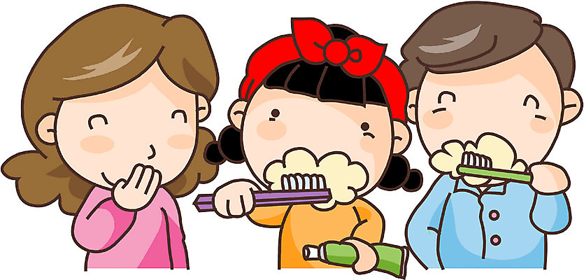 EPS 클립아트 라이프스타일 여자 남자 딸 행복 일러스트 가정 가족 엄마 사람 상반신 세명 화목 양치 아빠 국내일러스트 감정 컨셉 관계 생활 청결 파일형식 벡터