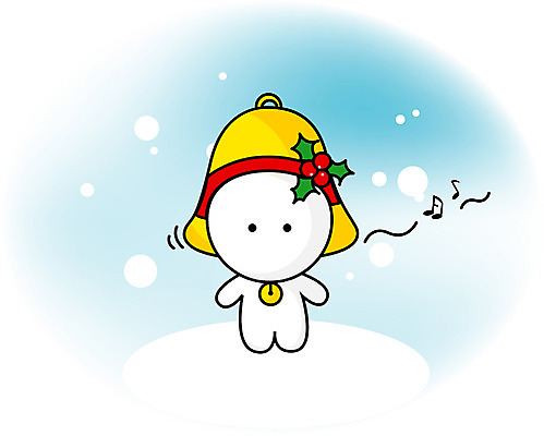 EPS 전신 클립아트 캐릭터 사계절 계절 기념일 크리스마스장식 크리스마스 겨울 일러스트 자연 눈사람 서기 사람없음 야외 장식 초인종 종 눈 크리스마스캐릭터 일러캐릭터 자연요소 모션 날씨 이벤트 생태계 파일형식 벡터