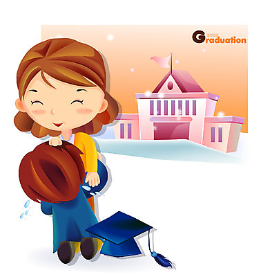 EPS 학생 여자 남자 꽃 꽃다발 일러스트 학사모 졸업 학교 졸업식 사람 청년 야외 두명 교육자 교사 눈물 예복 청년만 성인만 국내일러스트 식물 직업 모자_잡화 옷 교육 감정 성인 파일형식 벡터