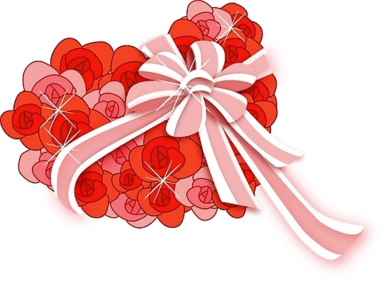 EPS 식물 꽃 꽃다발 일러스트 여름꽃 자연 발렌타인데이 선물 사람없음 장미 축하 생일 국내일러스트 기념일 컨셉 데이이벤트 생태계 파일형식 벡터 여름_계절