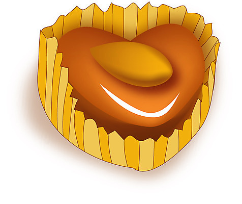 EPS 클립아트 기념일 음식 일러스트 디저트 발렌타인데이 선물 사랑 이벤트 사람없음 초콜릿 국내일러스트 감정 데이이벤트 파일형식 벡터