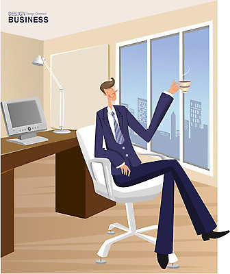 EPS 직업 남자 커피 일러스트 회사 비즈니스 상상 휴식 실내 한명 사람 20대 성인 사무실 업무 직장인 비즈니스맨 남자만 남자한명만 성인남자만 청년만 청년남자만 청년남자한명만 성인한명만 성인남자한명만 성인만 국내일러스트 1 음료 컨셉 청년 내부 작업 파일형식 벡터