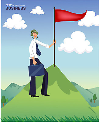 EPS 주간 직업 남자 일러스트 비즈니스 상상 휴식 산 한명 사람 20대 성인 야외 등산 깃발 직장인 비즈니스맨 정상 남자만 남자한명만 성인남자만 청년만 청년남자만 청년남자한명만 성인한명만 성인남자한명만 성인만 국내일러스트 자연요소 1 컨셉 청년 트래킹 파일형식 벡터