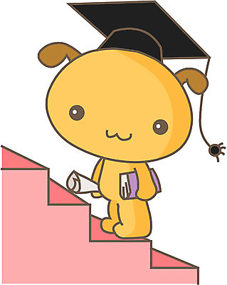 EPS 클립아트 동물 척추동물 캐릭터 학생 육지동물 일러스트 졸업 포유류 졸업식 졸업생 사람없음 반려동물 축제 개 강아지 일러캐릭터 교육 파일형식 벡터