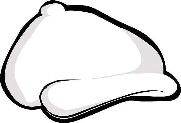 EPS 모자 잡화 옷 일러스트 털모자 사람없음 흰색 겨울옷 방한용 국내일러스트 모자_잡화 컬러 겨울 파일형식 벡터