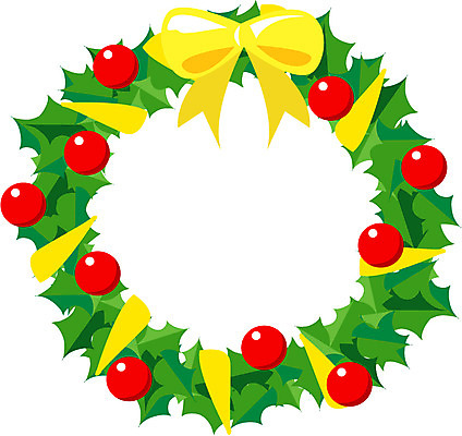 EPS 클립아트 기념일 크리스마스장식 크리스마스 일러스트 크리스마스용품 사람없음 장식 화환 오브젝트 장식리스 국내일러스트 꽃 이벤트 용품 파일형식 벡터