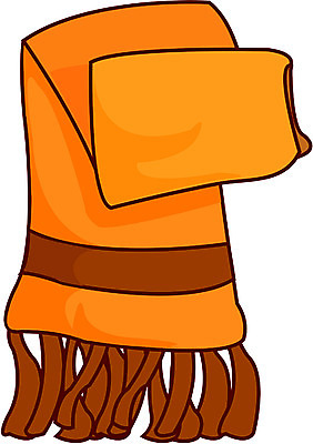 EPS 클립아트 잡화 옷 일러스트 사람없음 목도리 오브젝트 겨울옷 방한용 국내일러스트 겨울 파일형식 벡터