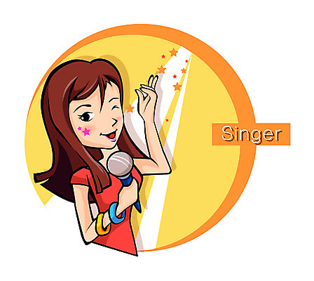 EPS 직업 캐릭터 여자 일러스트 홍보캐릭터 노래 직업캐릭터 한명 사람 20대 성인 가수 마이크 여자만 여자한명만 성인여자만 청년만 청년여자만 성인한명만 청년여자한명만 성인여자한명만 성인만 일러캐릭터 1 음악 음향기기 청년 음악가 파일형식 벡터