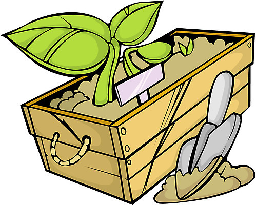 EPS 클립아트 식물 화분 잎 일러스트 사람없음 새싹 모종삽 국내일러스트 삽 파일형식 벡터