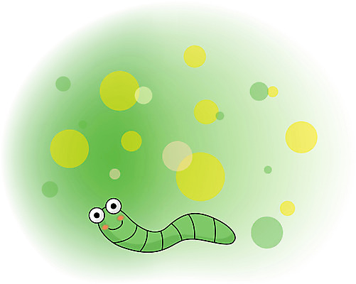 EPS 클립아트 사계절 계절 컬러 곤충 백그라운드 절지류 일러스트 자연 사람없음 초록색 봄 벌레 애벌레 국내일러스트 동물 생태계 파일형식 벡터