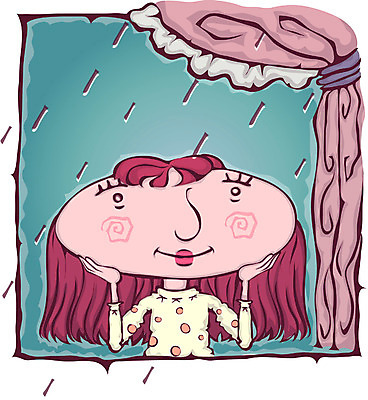 EPS 사계절 계절 여자 일러스트 창문 자연 날씨 한명 사람 상반신 20대 성인 판타지 턱괴기 봄 봄비 비 여자만 여자한명만 성인여자만 청년만 청년여자만 성인한명만 청년여자한명만 성인여자한명만 성인만 국내일러스트 자연요소 1 모션 상상 청년 비_날씨 생태계 파일형식 벡터