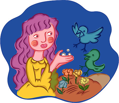 EPS 동물 사계절 계절 여자 꽃 일러스트 조류 한명 사람 상반신 20대 성인 판타지 봄 여자만 여자한명만 성인여자만 청년만 청년여자만 성인한명만 청년여자한명만 성인여자한명만 성인만 국내일러스트 식물 1 상상 청년 파일형식 벡터