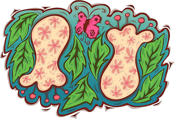 EPS 사계절 계절 꽃 나비 곤충 절지류 일러스트 사람없음 판타지 봄 국내일러스트 식물 동물 상상 파일형식 벡터