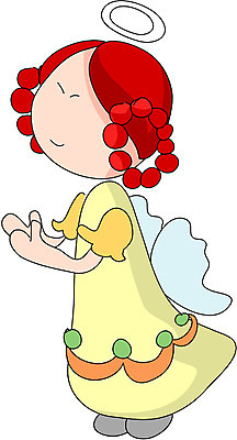EPS 클립아트 여자 어린이 일러스트 상상 천사 한명 사람 소녀 20대 성인 여자만 여자한명만 국내일러스트 1 청년 파일형식 벡터