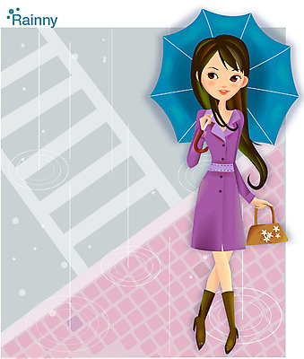 EPS 여자 일러스트 우산 자연 날씨 거리 한명 사람 20대 성인 야외 비 소서 여자만 여자한명만 성인여자만 청년만 청년여자만 성인한명만 청년여자한명만 성인여자한명만 성인만 국내일러스트 자연요소 1 청년 여름 절기 생태계 파일형식 벡터