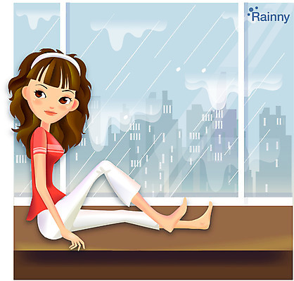 EPS 여자 일러스트 창문 자연 날씨 집안 실내 한명 사람 20대 성인 도시 비 창가 소서 여자만 여자한명만 성인여자만 청년만 청년여자만 성인한명만 청년여자한명만 성인여자한명만 성인만 국내일러스트 자연요소 1 청년 내부 여름 절기 생태계 파일형식 벡터