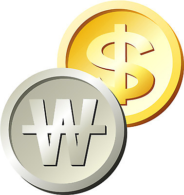 EPS 문자 기호 산업 일러스트 비즈니스 사람없음 금융 달러 동전 원화 모던 금화 은화 국내일러스트 돈 경제 황금 파일형식 벡터