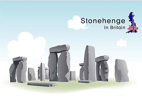 EPS 주간 시설물 건축 유럽 외국문화 여행 고건축 유적 일러스트 유럽건축 휴가 영국 사람없음 야외 관광지 세계 세계여행 국기 솔즈베리평원 스톤헨지 국내일러스트 자연요소 전통 건축물 나라 문화 서양건축 파일형식 벡터