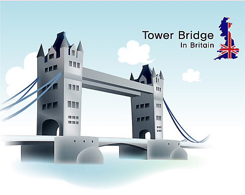 EPS 주간 시설물 현대건축 건축 유럽 외국문화 여행 일러스트 교통시설 휴가 영국 사람없음 야외 관광지 세계 세계여행 국기 타워브릿지 런던 템스강 가교 국내일러스트 자연요소 건축물 나라 문화 교통 잉글랜드 강 시설 파일형식 벡터