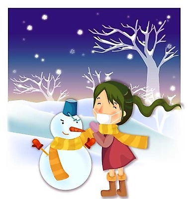 EPS 나무 계절 여자 초등학생 어린이 겨울 일러스트 자연 눈사람 날씨 마스크 한명 사람 야외 설원 목도리 눈 야간 여자만 여자한명만 어린이만 소녀만 소녀한명만 국내일러스트 자연요소 식물 1 학생 잡화 눈_날씨 생태계 파일형식 벡터