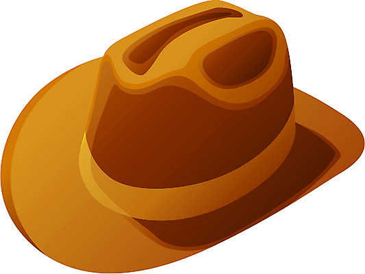 EPS 모자 잡화 여행 일러스트 사람없음 모던 카우보이모자 국내일러스트 모자_잡화 파일형식 벡터