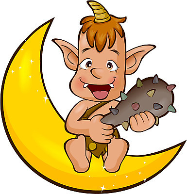 EPS 캐릭터 일러스트 상상 달 도깨비 상상캐릭터 도깨비방망이 도깨비캐릭터 몬스터 가상인물 국내일러스트 일러캐릭터 자연요소 방망이 파일형식 벡터