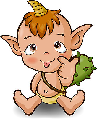 EPS 캐릭터 일러스트 상상 도깨비 상상캐릭터 도깨비방망이 도깨비캐릭터 꼬마도깨비 몬스터 아기도깨비 가상인물 국내일러스트 일러캐릭터 방망이 파일형식 벡터