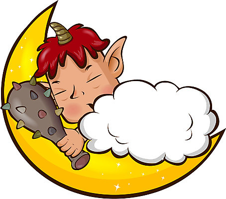 EPS 구름 캐릭터 남자 일러스트 상상 달 잠 수면 도깨비 상상캐릭터 도깨비방망이 도깨비캐릭터 몬스터 남자만 가상인물 국내일러스트 일러캐릭터 자연요소 사람 물 방망이 파일형식 벡터