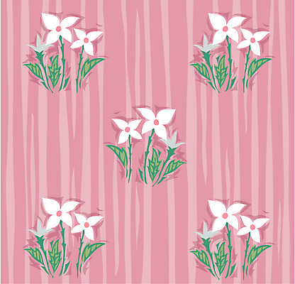 EPS 문양 디자인 꽃 백그라운드 무늬 꽃무늬 패턴 일러스트 벽지 사람없음 포장지 국내일러스트 식물 포장 파일형식 벡터