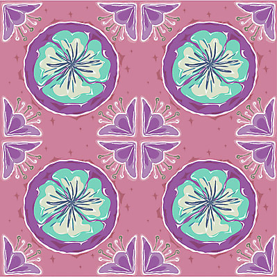 EPS 문양 디자인 꽃 백그라운드 무늬 패턴 일러스트 벽지 사람없음 포장지 국내일러스트 식물 포장 파일형식 벡터