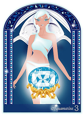 EPS 전통 여자 상징 일러스트 장신구 기념 한명 사람 상반신 20대 성인 3월 광석 보석 오브젝트 아쿠아마린 탄생석 여자만 여자한명만 성인여자만 청년만 청년여자만 성인한명만 청년여자한명만 성인여자한명만 성인만 국내일러스트 1 청년 날짜 파일형식 벡터