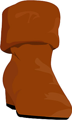 EPS 잡화 옷 신발 겨울 일러스트 부츠 사람없음 가죽 국내일러스트 계절 파일형식 벡터