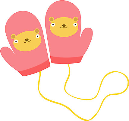 EPS 클립아트 잡화 옷 장갑 겨울 일러스트 털 사람없음 털장갑 벙어리 국내일러스트 계절 파일형식 벡터