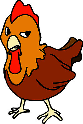 EPS 클립아트 동물 척추동물 캐릭터 한마리 일러스트 조류 사람없음 닭 수탉 일러캐릭터 1 수컷 파일형식 벡터