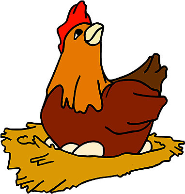 EPS 클립아트 동물 척추동물 캐릭터 한마리 일러스트 조류 사람없음 닭 암탉 일러캐릭터 1 암컷 파일형식 벡터