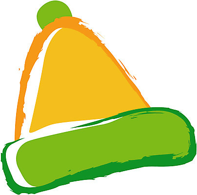 EPS 모자 잡화 옷 겨울 일러스트 털모자 사람없음 방한용 국내일러스트 모자_잡화 계절 파일형식 벡터