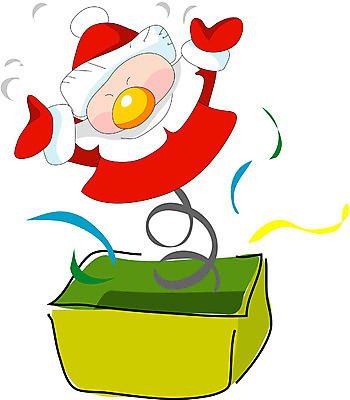 EPS 클립아트 기념일 생활용품 크리스마스 일러스트 포장 선물 사람없음 선물상자 상자 산타클로스 놀이용품 축제 산타인형 국내일러스트 인형 이벤트 오브젝트 파일형식 벡터