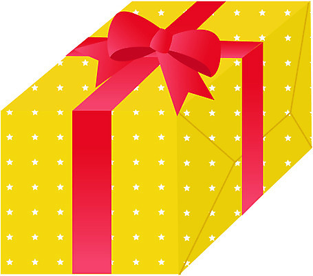 EPS 별 리본 일러스트 포장 선물 사람없음 선물상자 상자 오브젝트 국내일러스트 자연요소 파일형식 벡터