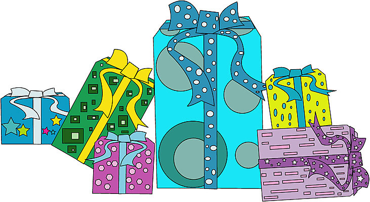 EPS 리본 일러스트 포장 선물 사람없음 선물상자 상자 오브젝트 국내일러스트 파일형식 벡터