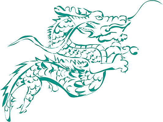 EPS 클립아트 동물 한마리 문양 무늬 일러스트 상상 새해 사람없음 십이지신 용 운세 동물문양 국내일러스트 1 파일형식 벡터