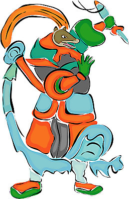 EPS 클립아트 동물 척추동물 캐릭터 육지동물 일러스트 포유류 상상 전통캐릭터 새해 사람없음 십이지신 운세 쥐띠 쥐 전통의상 무사 일러캐릭터 전통 설치류 파일형식 벡터